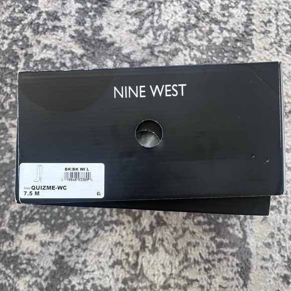 Black Nine West Boots BNWB Size 7.5 - Picture 6 of 6